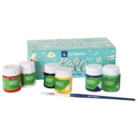 KIT PINTURA TELA-6 COLORES 25 ML 