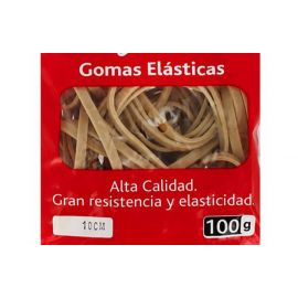 BANDAS ELASTICAS 4MMX10CM PACK 2X100 GR