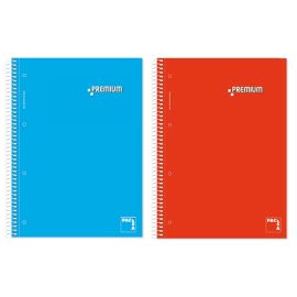 CUADERNO MICROPERFORADO A5 PAQUETE 4 UNIDADES CUADRO 5X5 MM