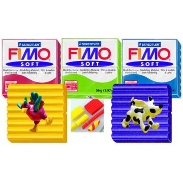 PAPELERIA BOLLULLO, S.L.  PASTA STAEDTLER FIMO KIDS 42 GR COLOR BLANCO