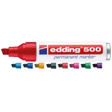 Edding 3000 Rotulador Permanente Negro - Pack 10 │