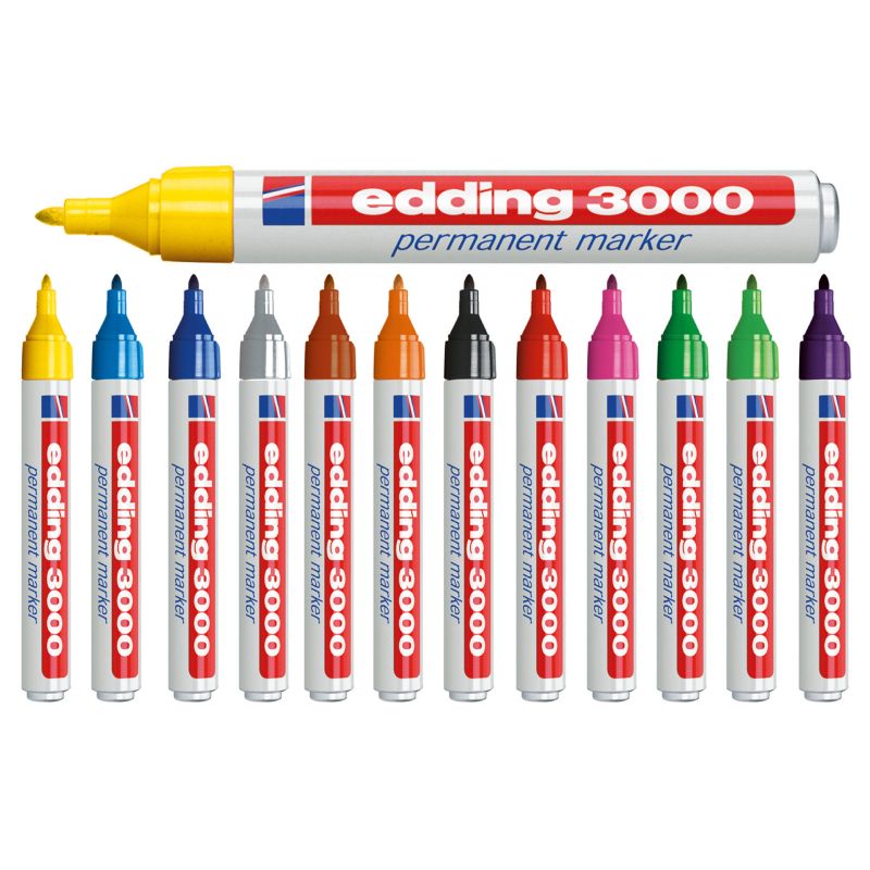 EDDING 3000 002 ROJO