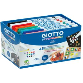 ROTULADORES PARA DECORAR GIOTTO 48 UNIDADES