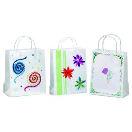 BOLSA PAPEL BLANCA 25 UNIDADES