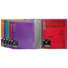 CARPETA 20 FUNDAS  500 HOJAS