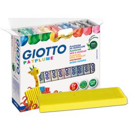 GIOTTO PATPLUME 350 GRS  12 COLORES