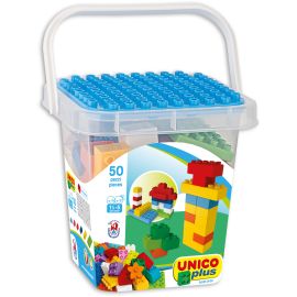 CUBO CON 50 PIEZAS UNICO PLUS