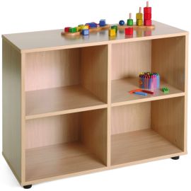 MUEBLE ESTANTERIA 4 HUECOS 40X90X76 5 CM 