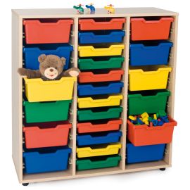 MUEBLE CUBETERO 3 COLUMNAS 40X105X112 CM 