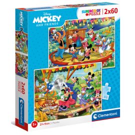 PUZZLE 2X60 MICKEY AND FRIENDS