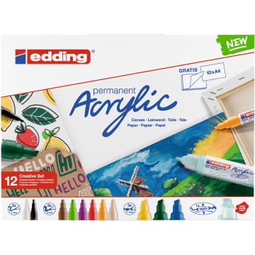 Rotulador Edding 3000, pack 2 uds desde 3,10 € ud. Envío 24 hs