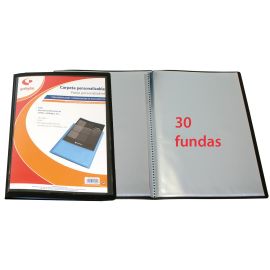 CARPETA FUNDAS PERSONALIZABLE 30 FUNDAS