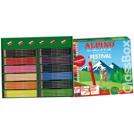 CAJA LAPICEROS COLOR ALPINO