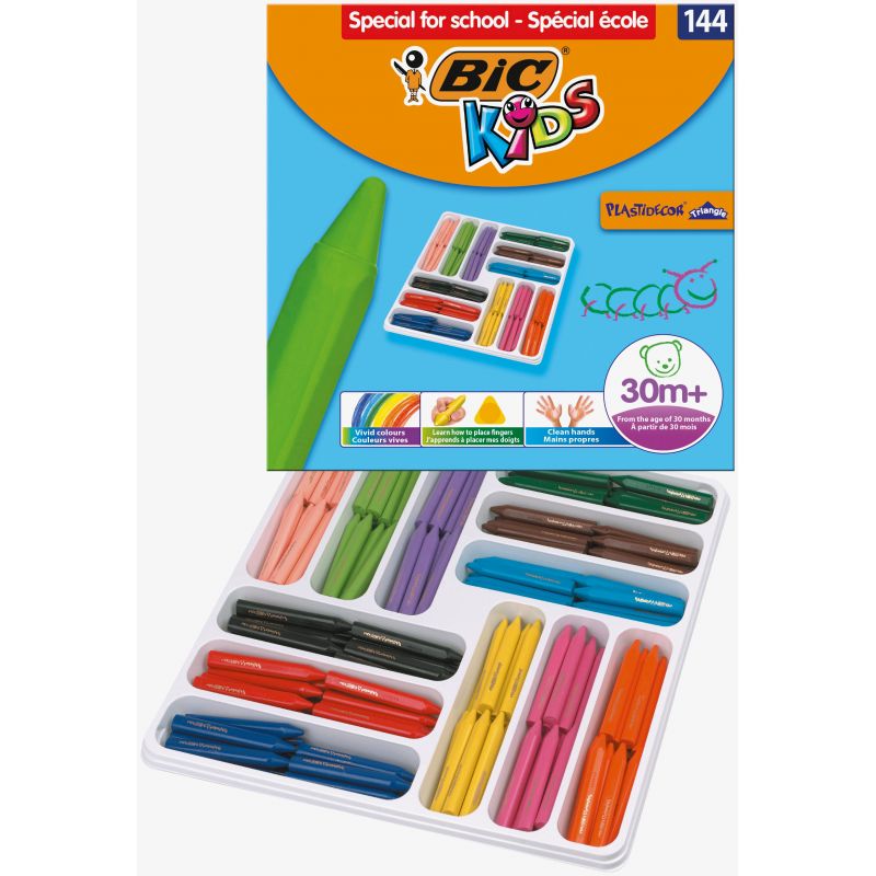 Plastidecor Caja De 12 Colores Pack 3