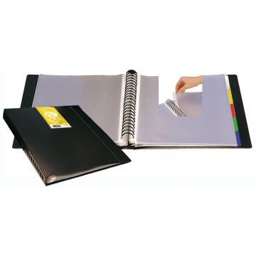 Carpeta de 20 Fundas con Espiral Office Box ColorLine 13311