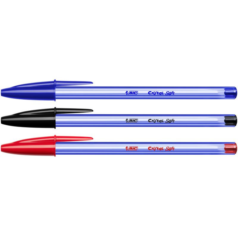 Bolígrafo Bic Cristal Azul (5 Unidades)