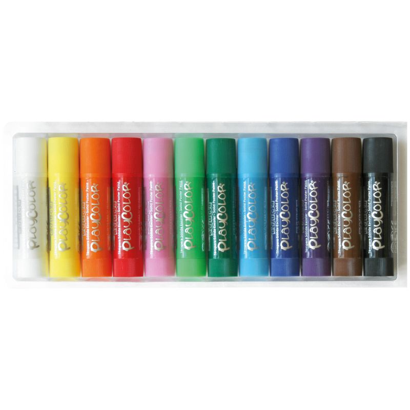 TEMPERA SOLIDA PLAYCOLOR 10 G AZUL CLARO