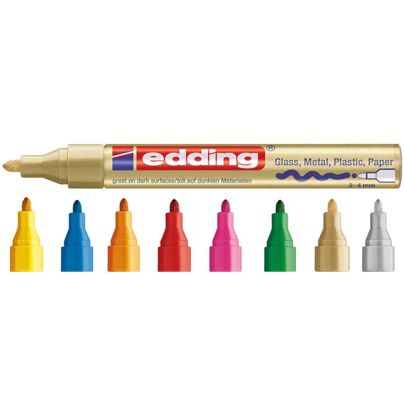 Rotulador EDDING 750 Permanente - Blanco