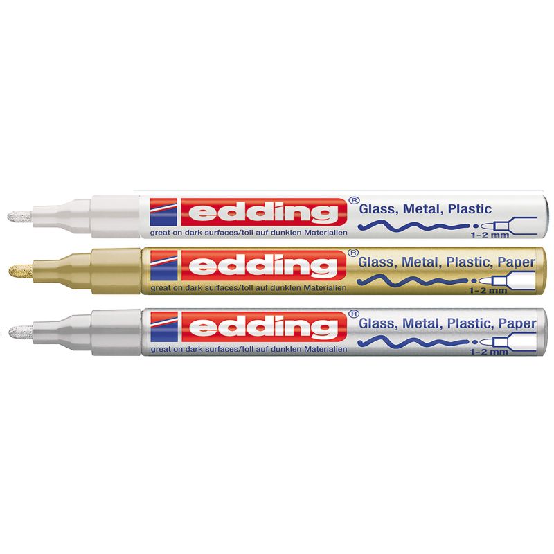 Rotulador Edding 751 Paint Marker Blanco