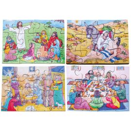 4 PUZZLE EL NUEVO TESTAMENTO- 12 PCS 