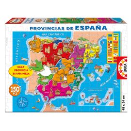 PUZLE PROVINCIAS ESPAÑA - 150 PIEZAS