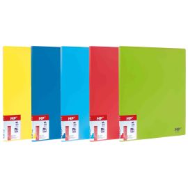 CARPETA DE 30 FUNDAS A4 COLORES SURTIDOS