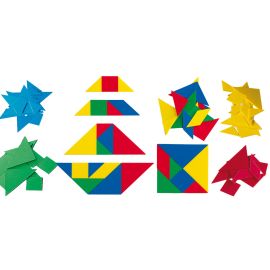 12 TANGRAMS - 84 PIEZAS