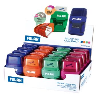 MILAN BMM9221 - Pack de 3 gomas de borrar : : Oficina y papelería