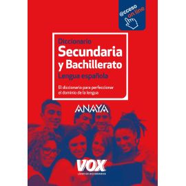 DICCIONARIO DE SECUNDARIA Y BACHILLERATO LENGUA ESPAÑOLA