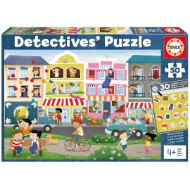 PUZLE 50 PIEZAS CIUDAD DETECTIVES