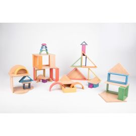 MONTESSORI RAINBOW ARCHITECT SET