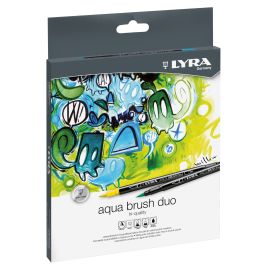 ROTULADORES PINCEL AQUA BRUSH DUO LYRA 