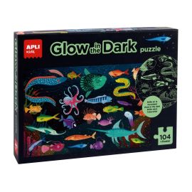 PUZZLE GLOW IN THE DARK OCEANO 104 PIEZAS