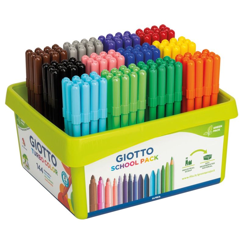 ROTULADORES GIOTTO- CAJAS Modelo ROTULADOR GIOTTO 12 COLORES