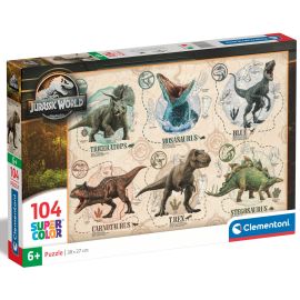 PUZLE 104 PIEZAS JURASSIC WORLD