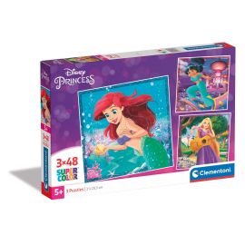 PUZLE 3X48 PIEZAS SQUARE DISNEY PRINCESSES