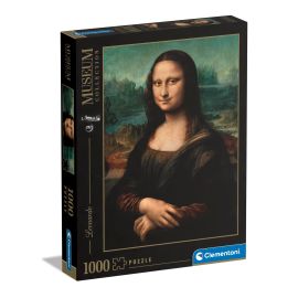 PUZLE 1000 PIEZAS LEONARDO-GIOCONDA-MUSEUM