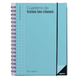 CUADERNO DE TODAS LAS CLASES DIA PAGINA