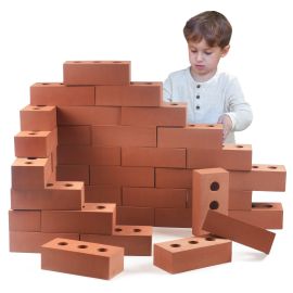 LADRILLOS GIGANTES FOAM- 25 UNIDADES