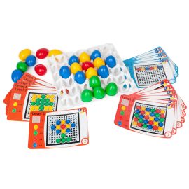 HUEVOS LOGICOS - 120 UNIDADES + 18 MODELOS