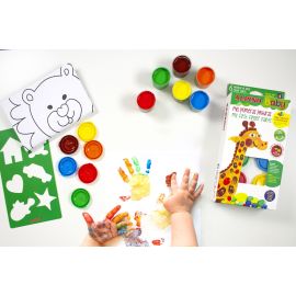 PINTURA DE DEDOS BABY 6 BOTES SURTIDOS