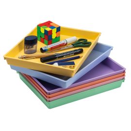 BANDEJAS DOBLE PORTALAPICES PASTEL 6 UNIDADES SURTIDAS