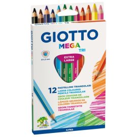LÁPICES DE COLORES GIOTTO MEGA