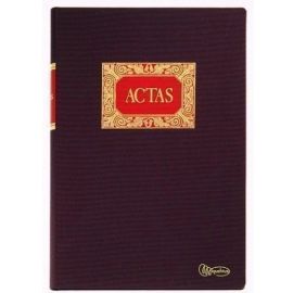 LIBRO MIQUEL RIUS FOLIO 50 HOJAS ACTAS
