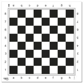 TABLERO AJEDREZ PROFESIONAL PLASTICO