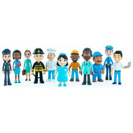 FIGURAS DE OFICIOS  - 11 PIEZAS