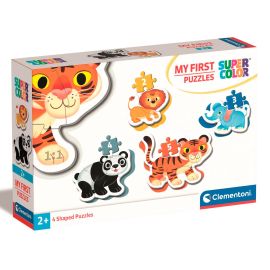 MY FIRST 4 PUZLES 2-3-4-5 ANIMALES SALVAJES