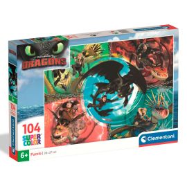 PUZLE 104 PIEZAS DRAGON TRAINER