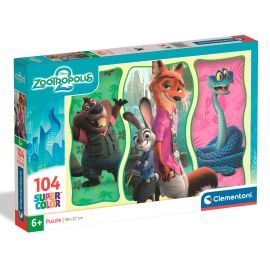 PUZLE 104 PIEZAS  ZOOTROPOLIS 2