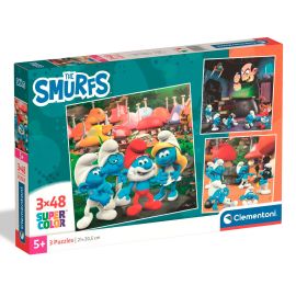 PUZLE 3X48 LOS PITUFOS